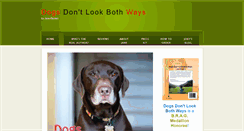 Desktop Screenshot of dogsdontlookbothways.com
