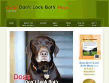 Tablet Screenshot of dogsdontlookbothways.com